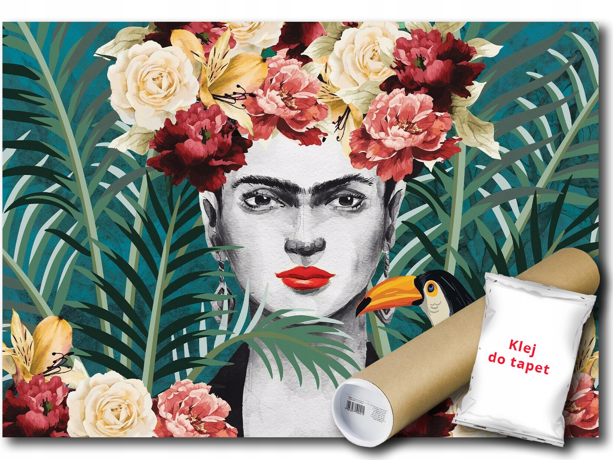 Vinylová Fototapeta Frida Kahlo Portret 312x219