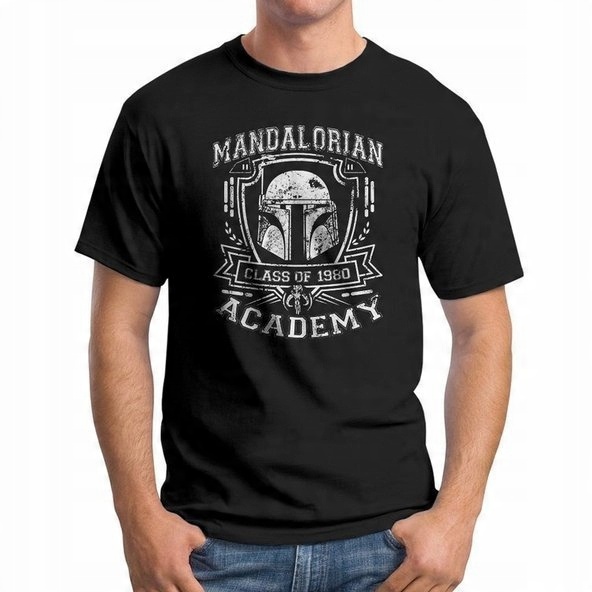 

Koszulka T-Shirt Mandalorian Academy czarna S