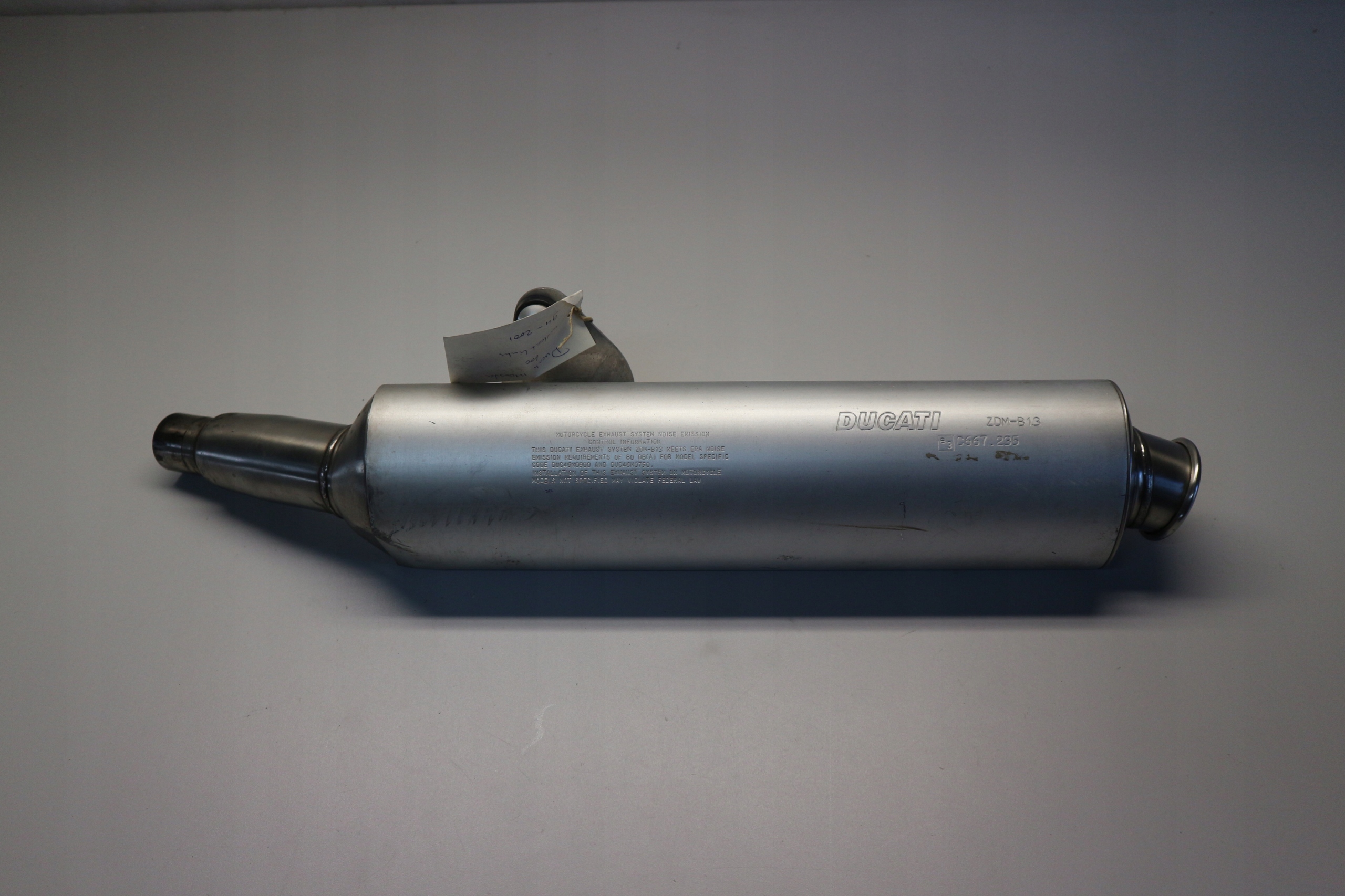 DUCATI MONSTER 600 1994-2001 глушник вихлопної ZDM-B13