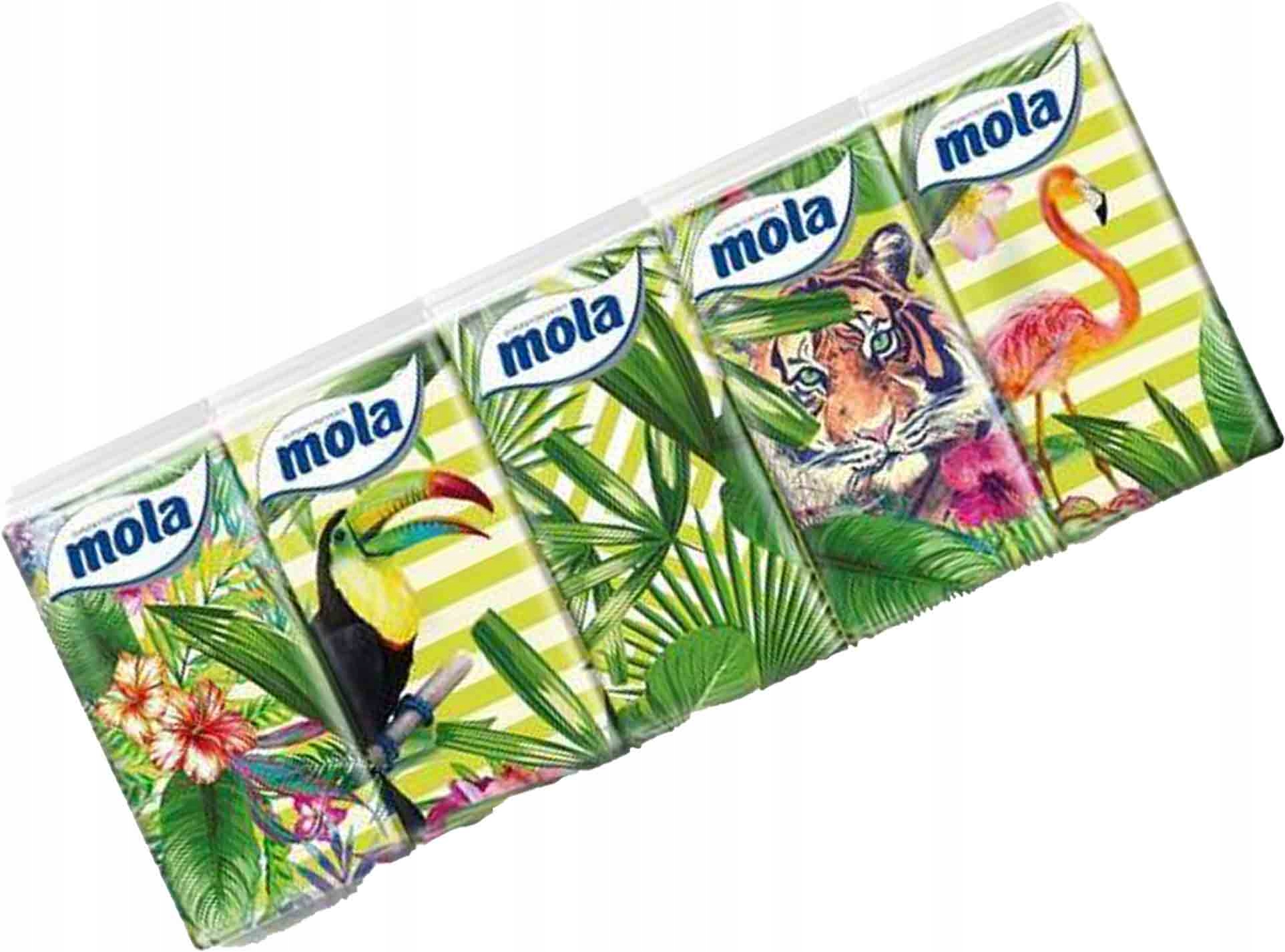 

Mola Chusteczki Higieniczne '10x10 Tropical Jungle