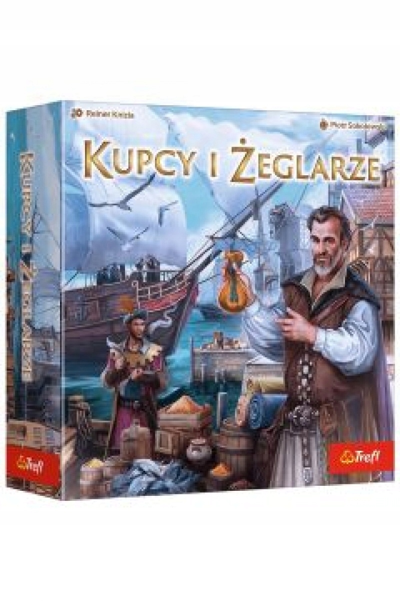 Gra Rodzinna Dla Dzieci Kupcy I Żeglarze Towarzyskie Gry Planszowe Rodzinne