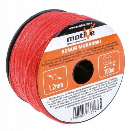 

Inter-s Sznur Murarski 50m x 1,2mm