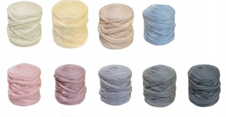 Česací vlna 22-24mic Pastelová sada 9x50g