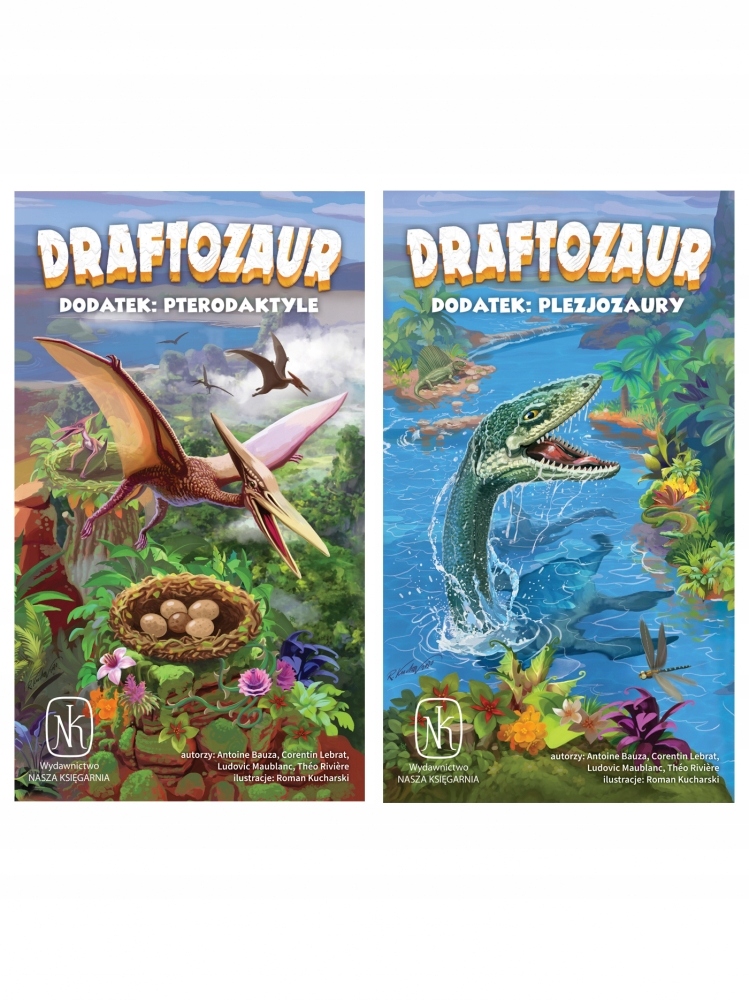 

Draftozaur – 2 dodatki: Pterodaktyle, Plezjozaury