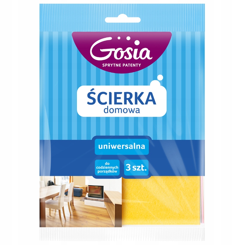 

Gosia Ścierka Domowa Uniwersalna Chłonna 3 Sztuki