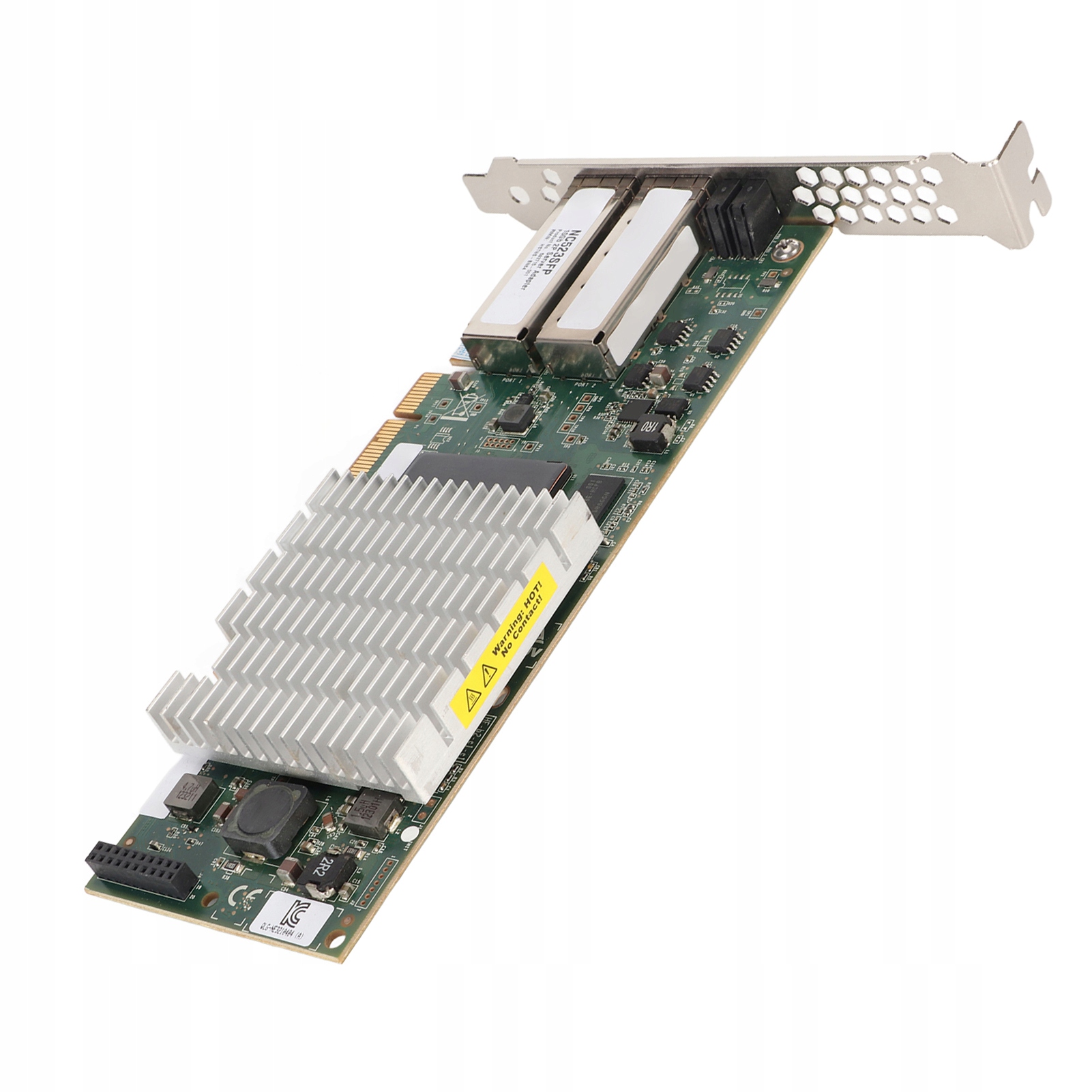 Adapter serwerowy 10 GB 2 porty SFP PCI Express X8 Plug and Play E4
