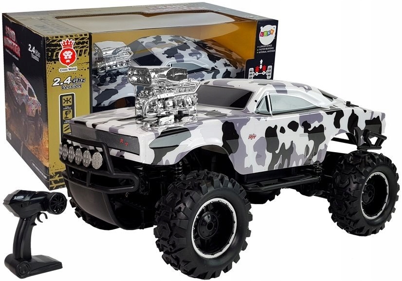

Duże Auto Terenowe Zdalnie Sterowane Rc 2.4G 4x4