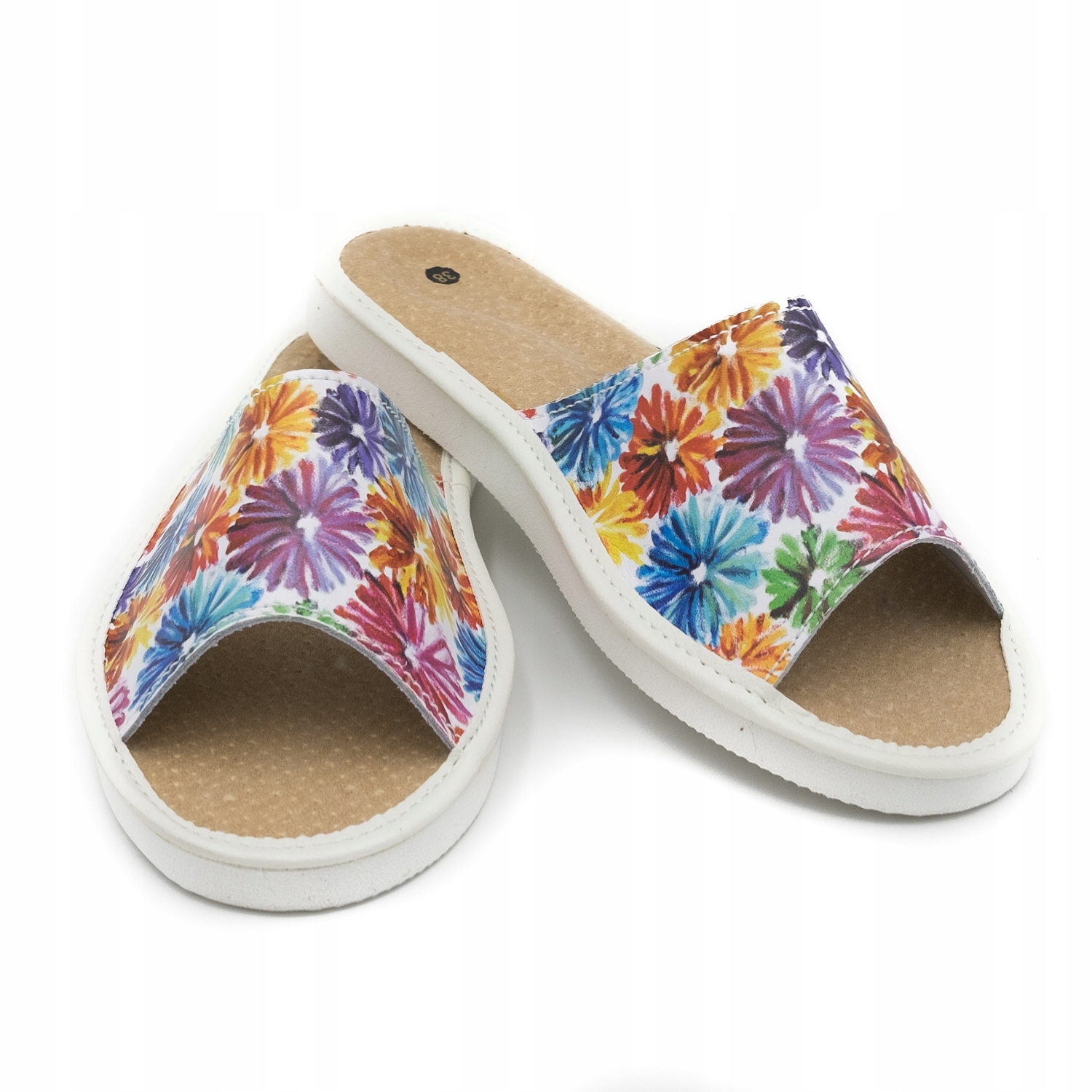 

Wygodne Skórzane Pantofle Kapcie Rozmiar 40 Eu