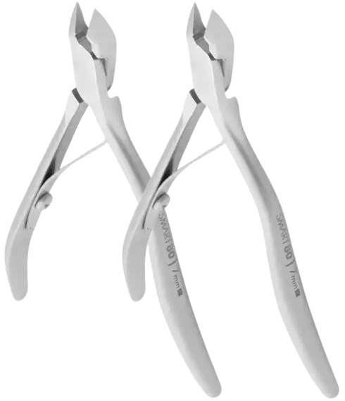 2 kusy Profesionální kleště na kůži Smart 80 4 mm Staleks Nerezová ocel