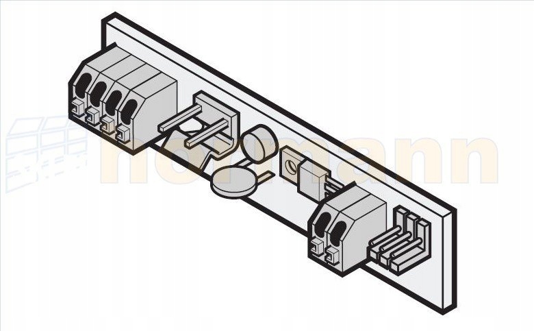 Pripojovacia doska motora Hormann pre Portronic D 5000 D 2500