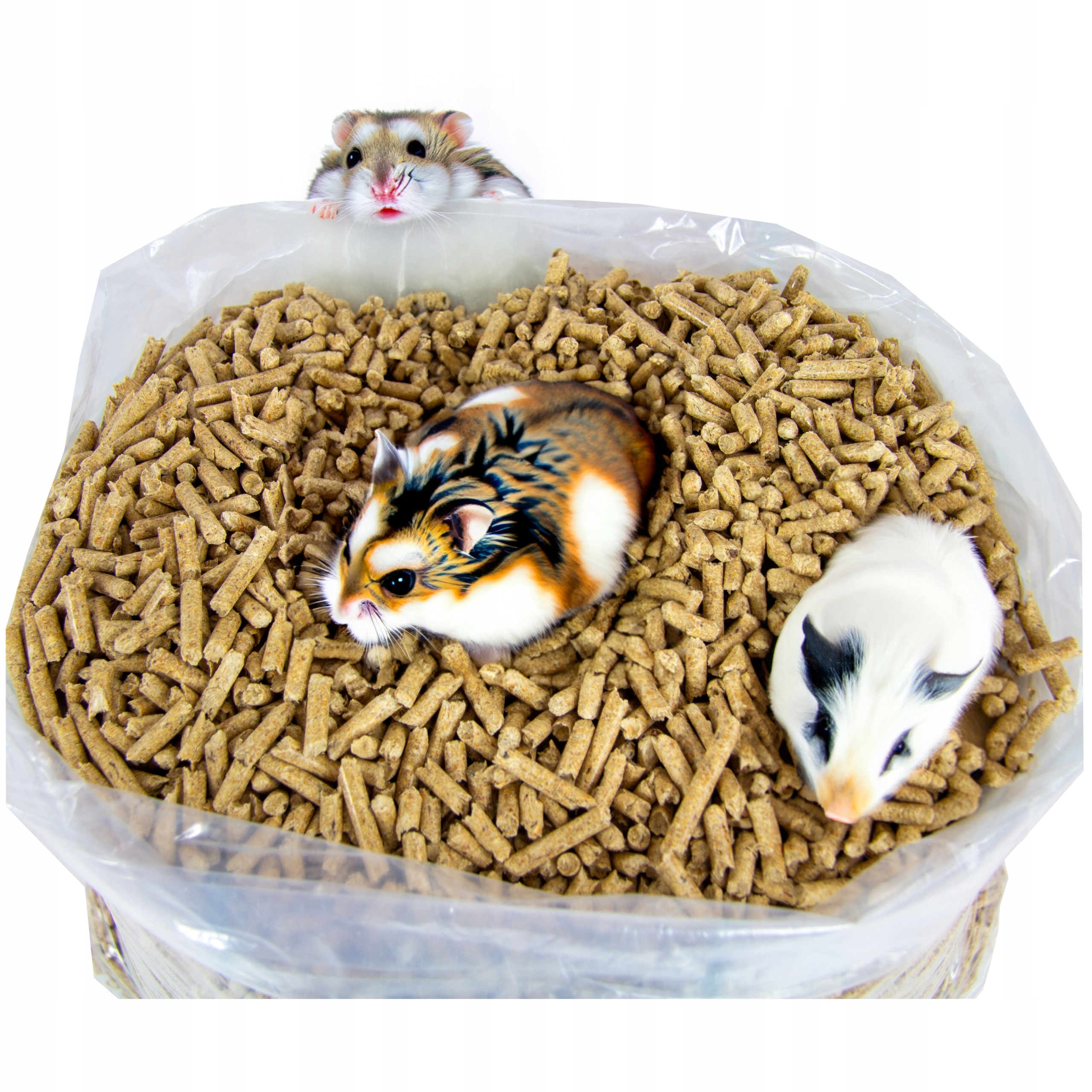 Levně Dřevěný Stelivo pro kočky a králíka Nízké náklady Biologicky Rozložitelný 30 kg