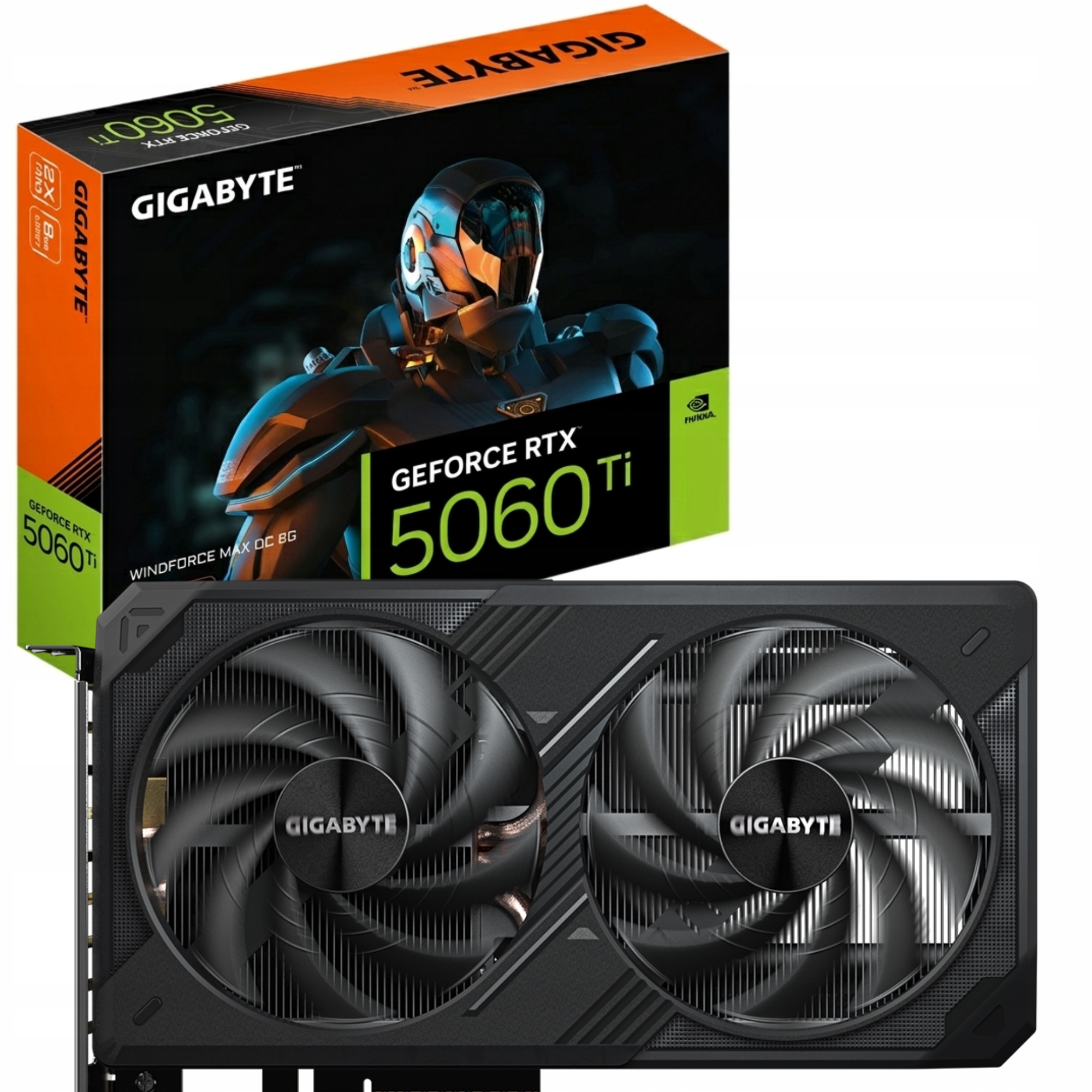Grafická karta Rtx 5060 Ti GeForce Gigabyte Windforce Max Oc 8GB GDDR7 Dp