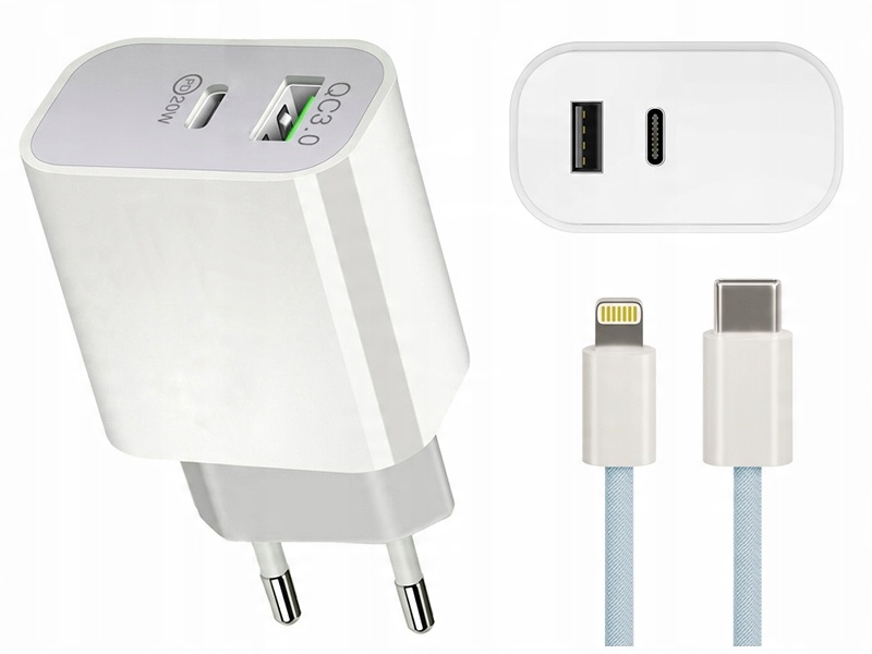 

Ładowarka Kabel do iPhone 5 6 7 8 Plus X Xr 11
