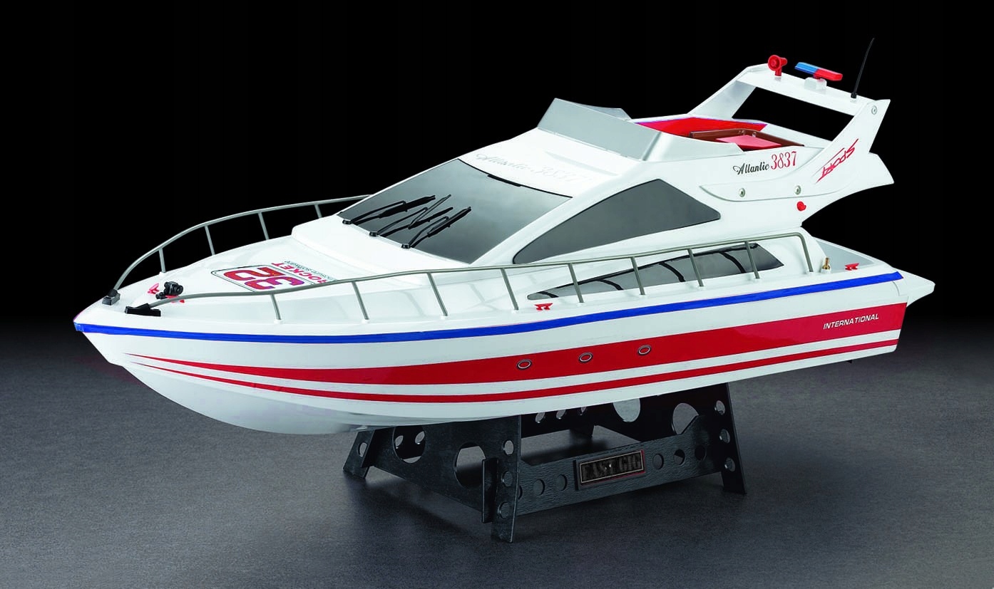 Łódź elektryczna Atlantic Yacht Red RTR Heng Long 3837-R - Main Image