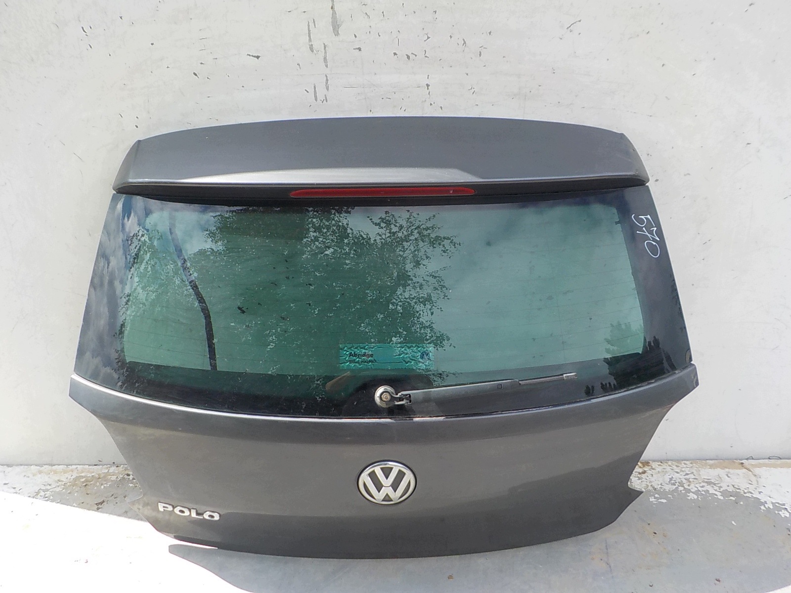 570 VOLKSWAGEN POLO V 6R 6C 09-14 boot door rear