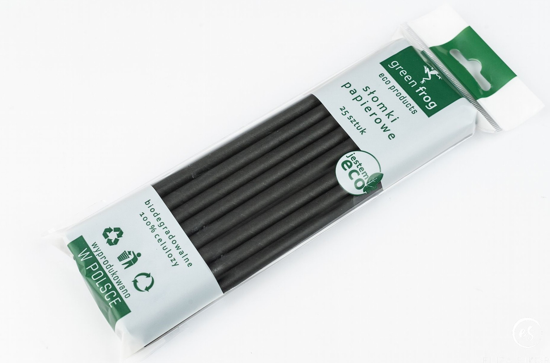 Słomki papierowe do napojów ECO zestaw 25szt MIX Marka 1Control