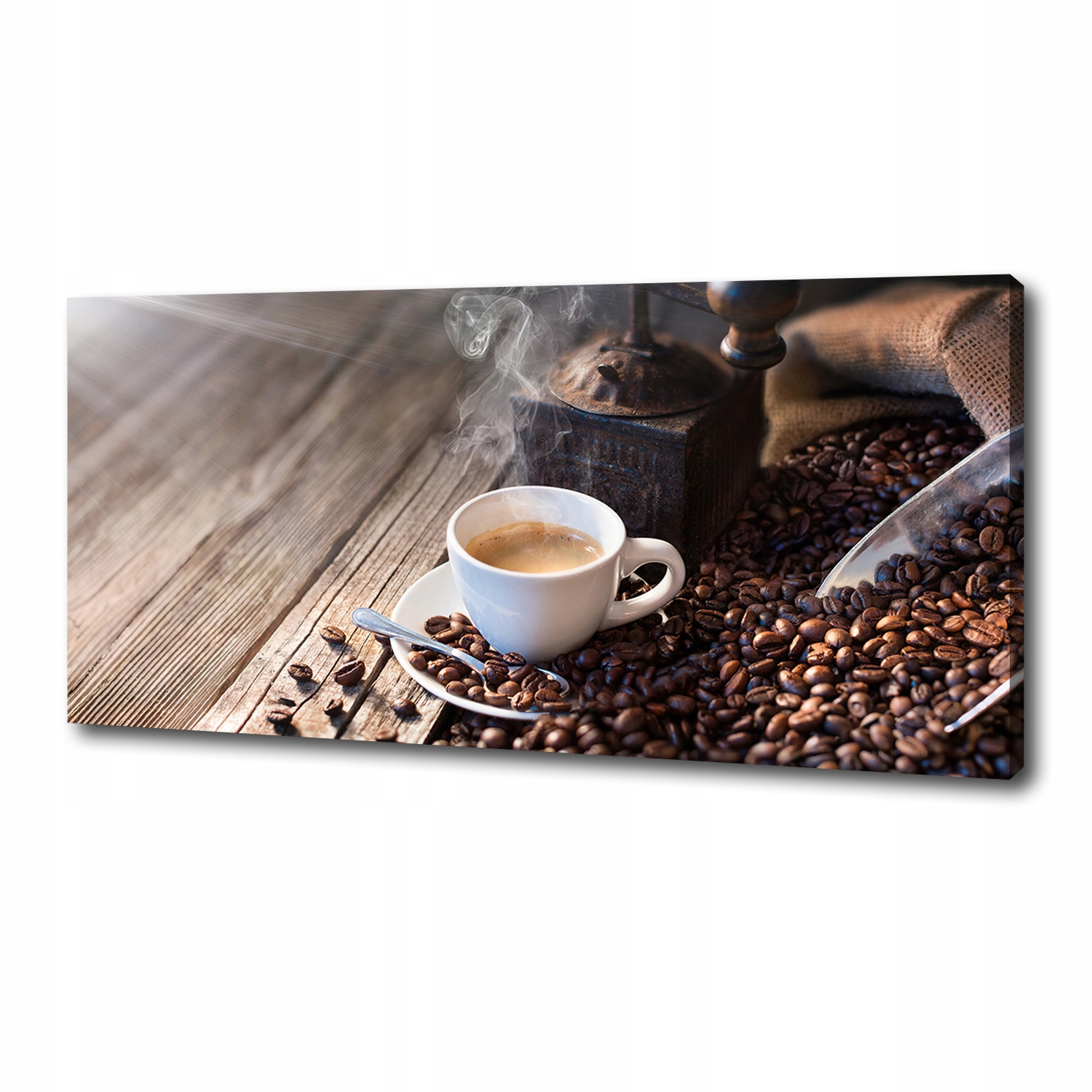 

Foto obraz duży na płótnie Poranna kawa 125x50 cm