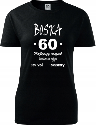 

Koszulka Ze Śmiesznym Nadrukiem Na 60 Urodziny 24