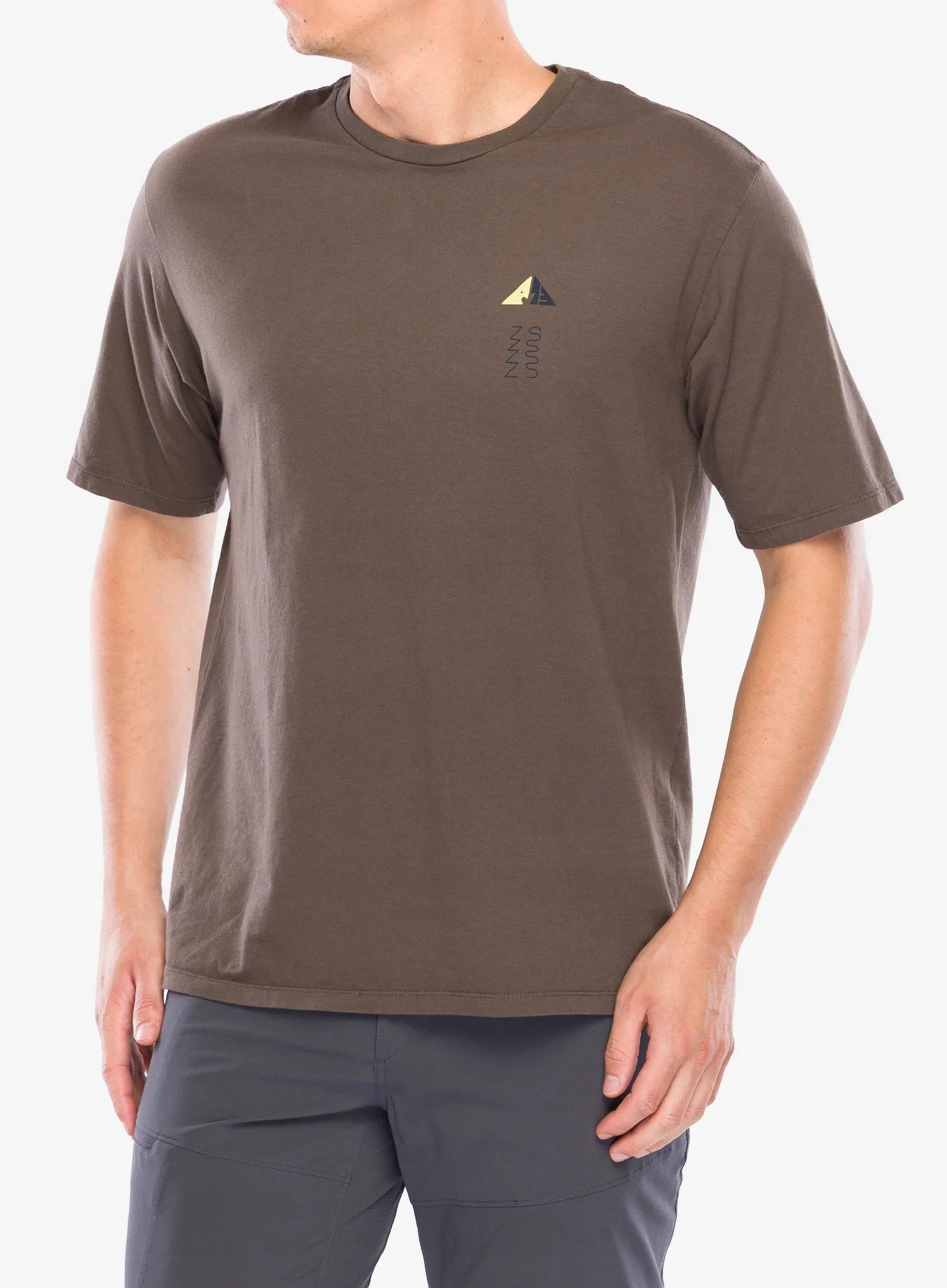 Tričko s potiskem Patagonia Driftways Organic T-Shirt marlow brown S