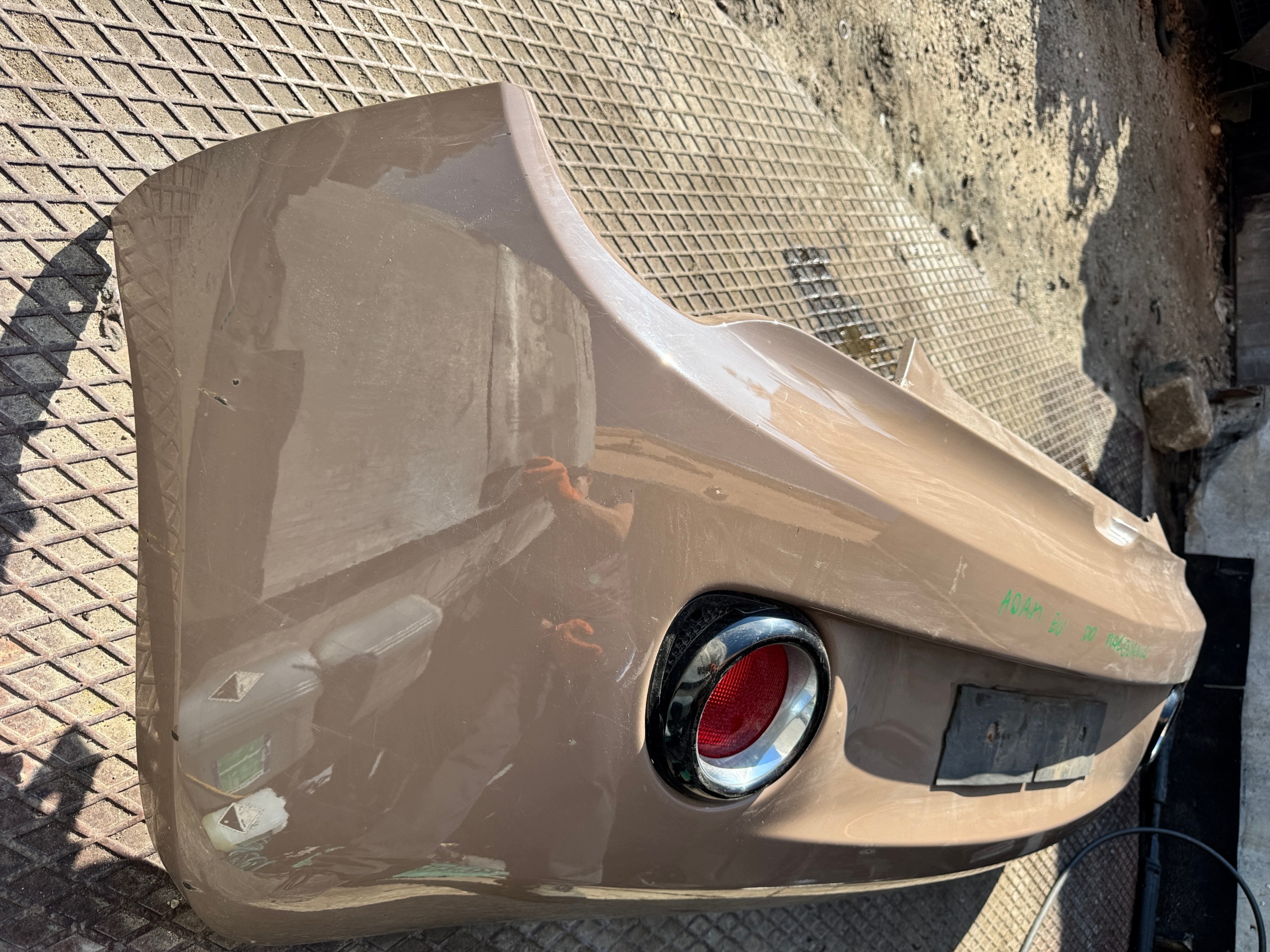 OPEL ADAM bumper rear part rear without sensors PDC EUROPA complete