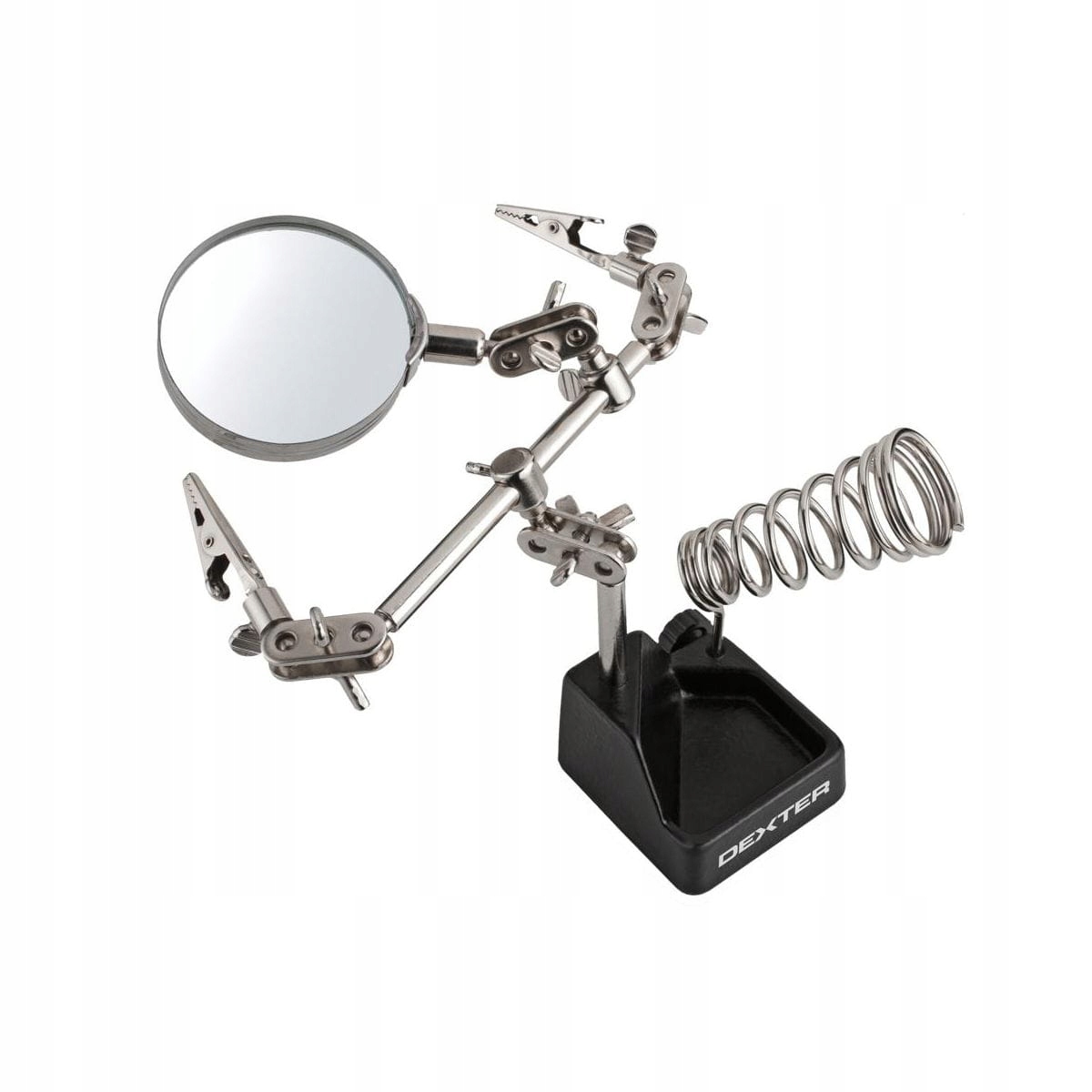 Uchwyt i lupą do lutownicy 170011DX Dexter