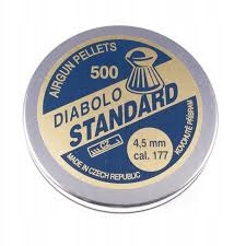 Śrut Diabolo Standard -CZECHY-4,5mm == 500szt