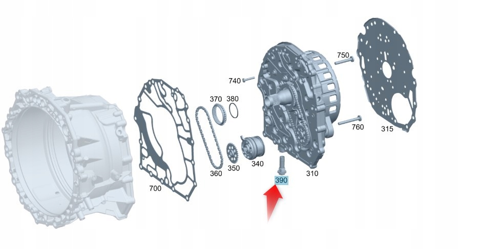 Sada Od Výrobce Mercedes Originál Asb 9GTRONIK Hybrid 725