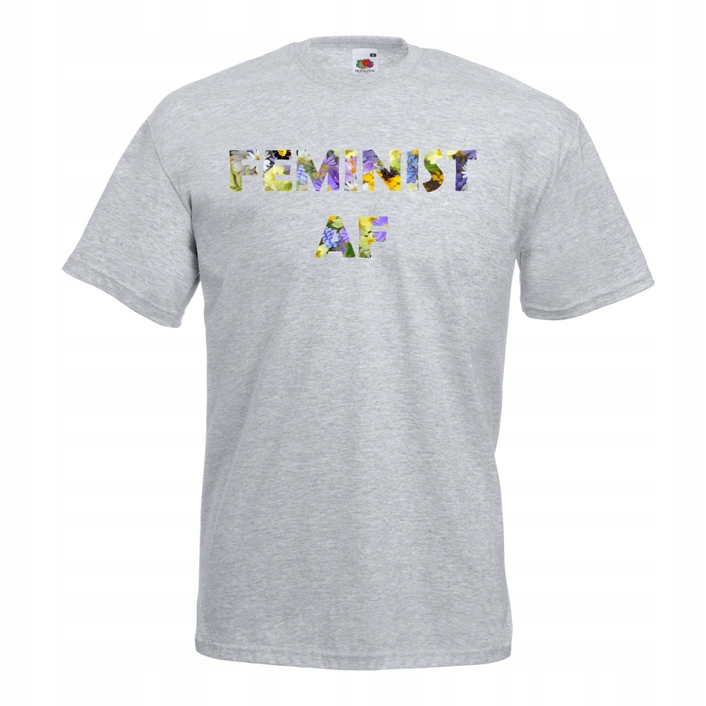 

Koszulka feminist af feministka S szara