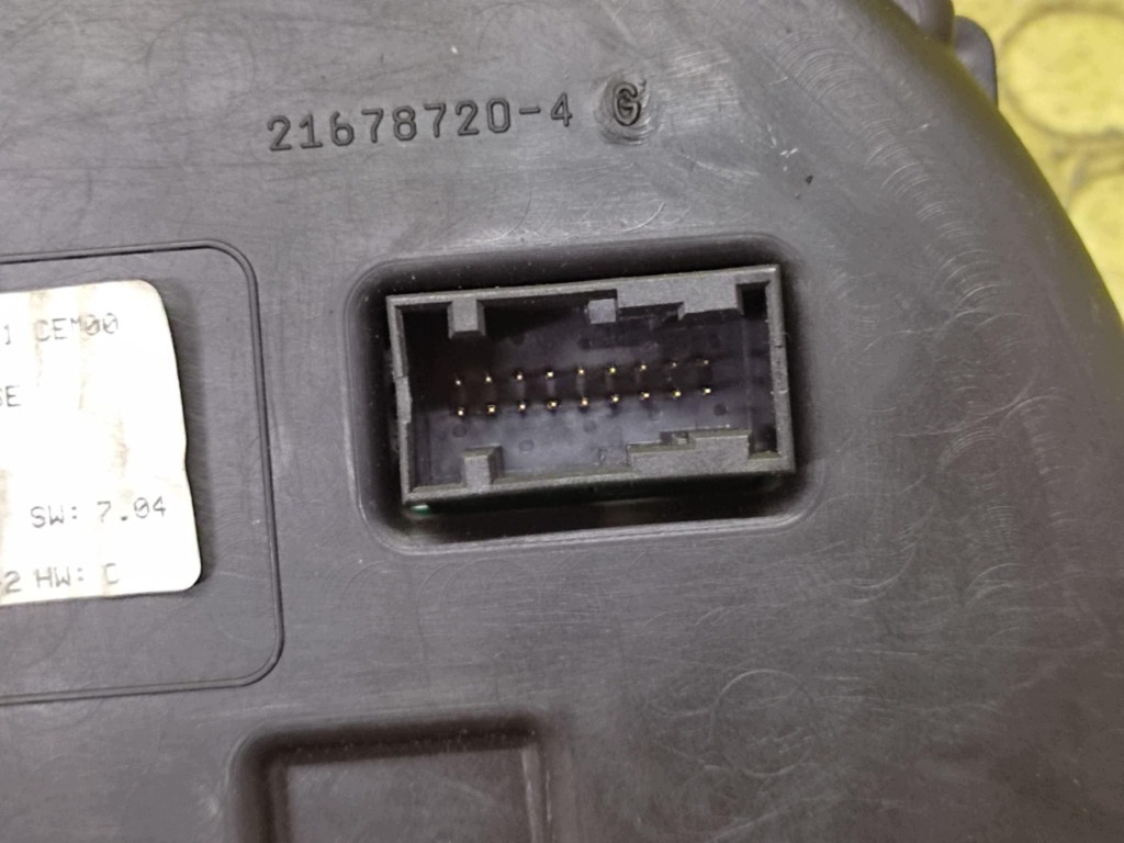 CITROEN C3 dials P9660225780D