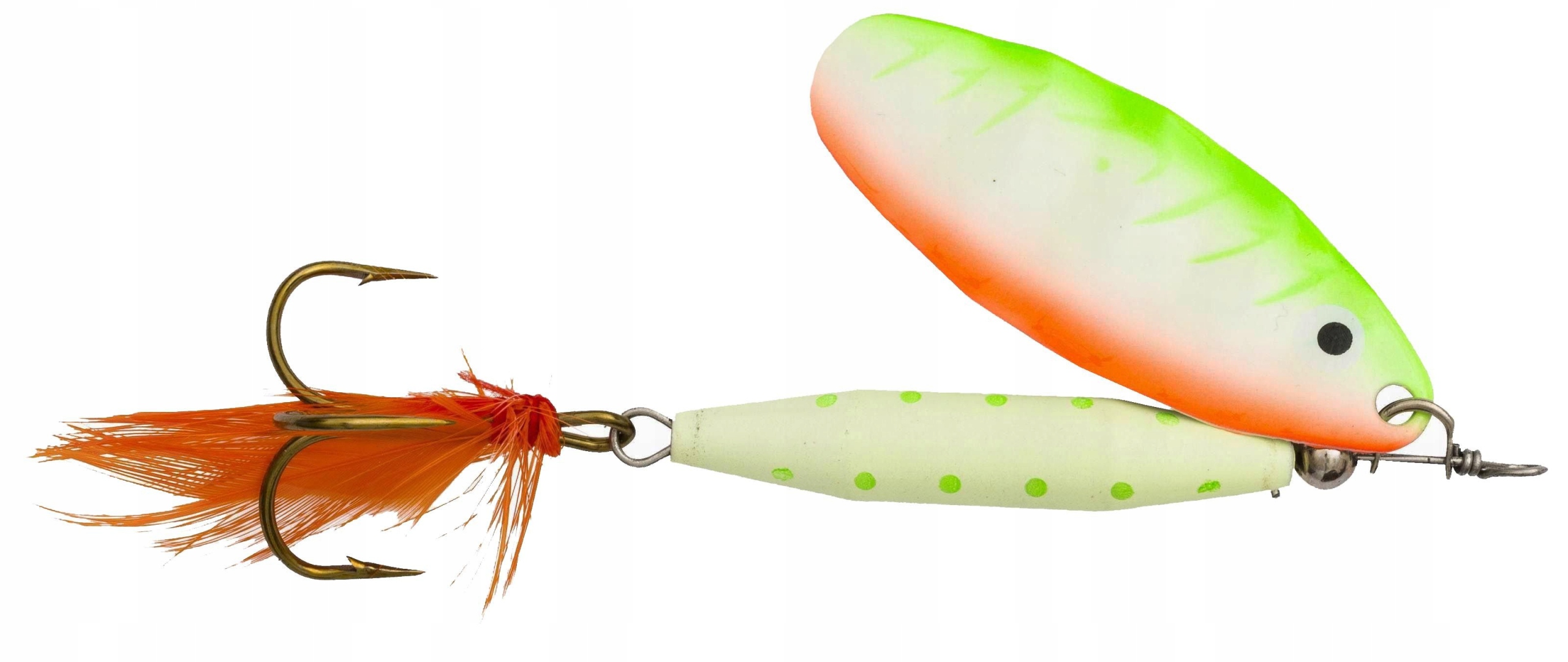 Błystka Abu Garcia Reflex 7g Uv Orange/Green