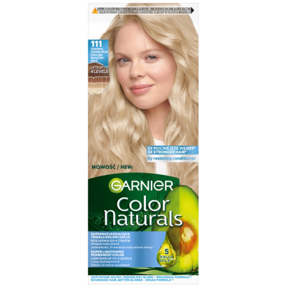 Garnier Color Naturals Barva Na Vlasy Popelavá Světle Blond