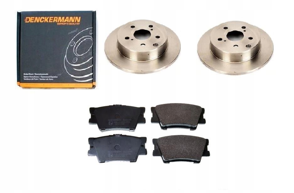 Kotouče Brzdové Toyota Rav 4 III Zadní 281 MM Sada