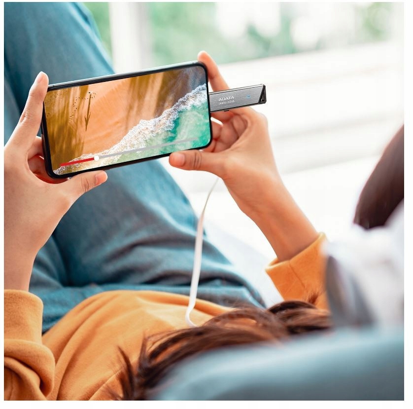 ADATA Pendrive Elite UE800 512GB USB3.2-C Gen2 Interfejs USB 3.1 typ C