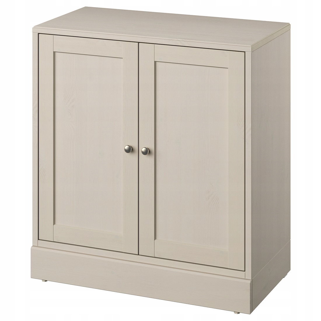 Ikea Havsta Szafka z cokołem, szarobeżowy, 81x47x89 cm