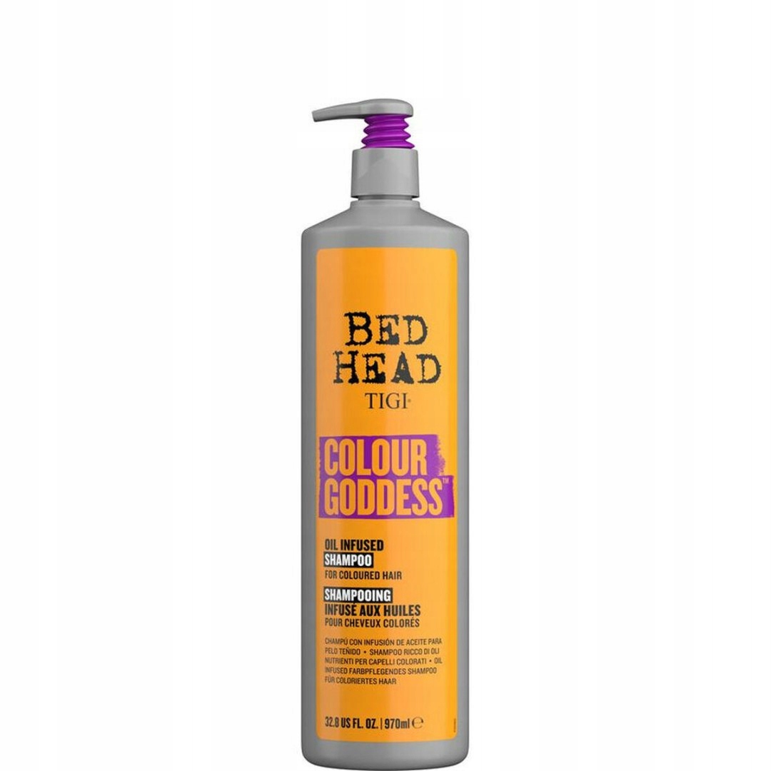 Šampon pro barvené vlasy Be Head Tigi Bed Head Colour Goddess Oil Infu