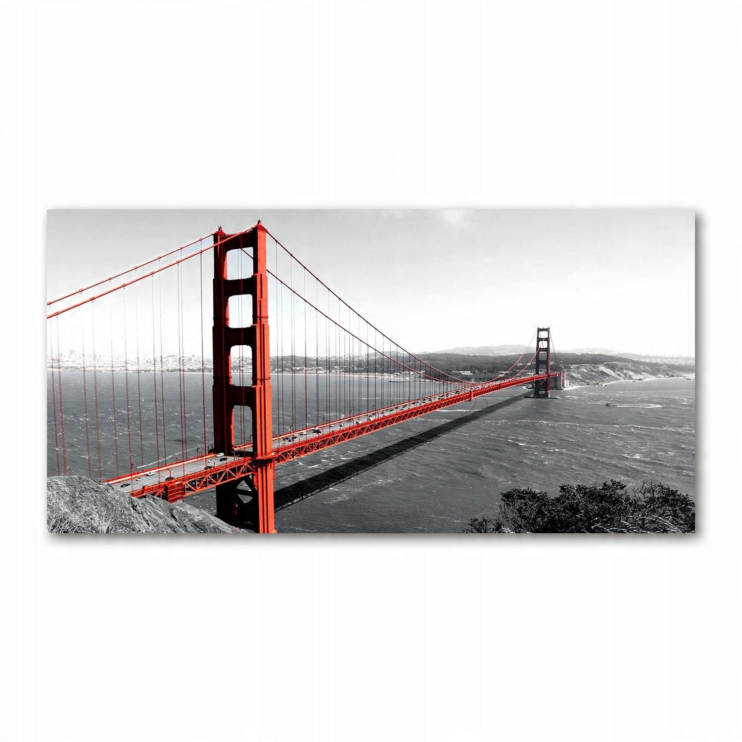 

Foto obraz szkło akryl Most San Francisco 120X60cm