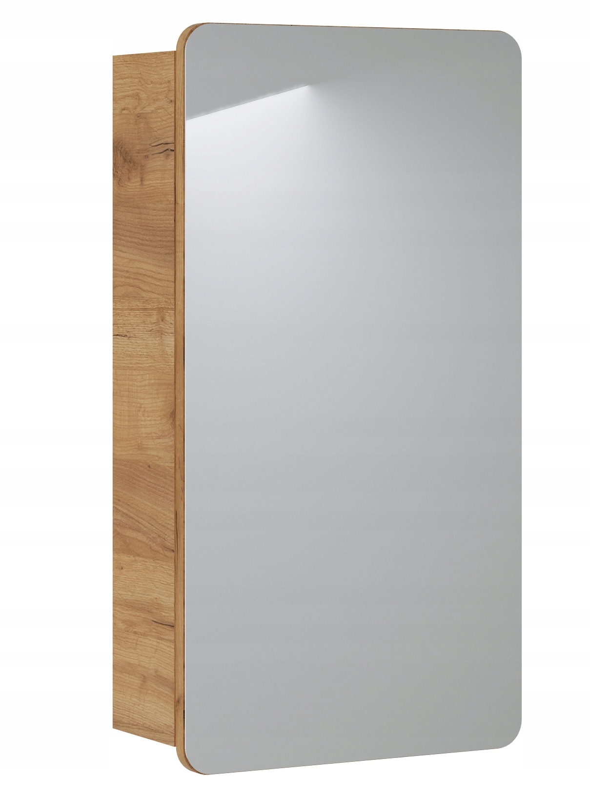 

Szafka do łazienki z lustrem Aruba 842 dąb craft