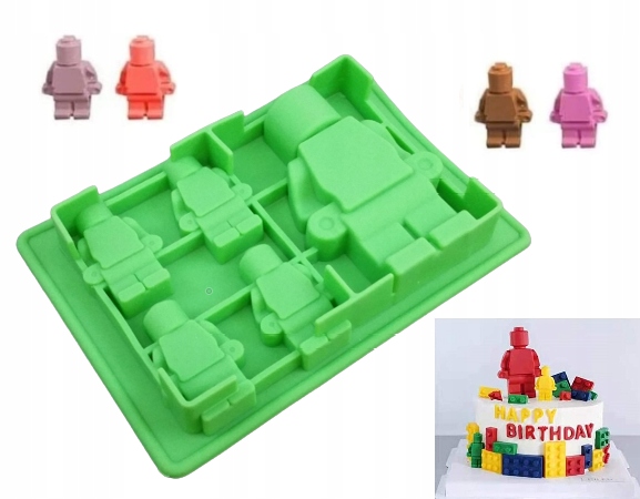 

Forma Silikonowa Foremka Do Czekolady Lodu Lego