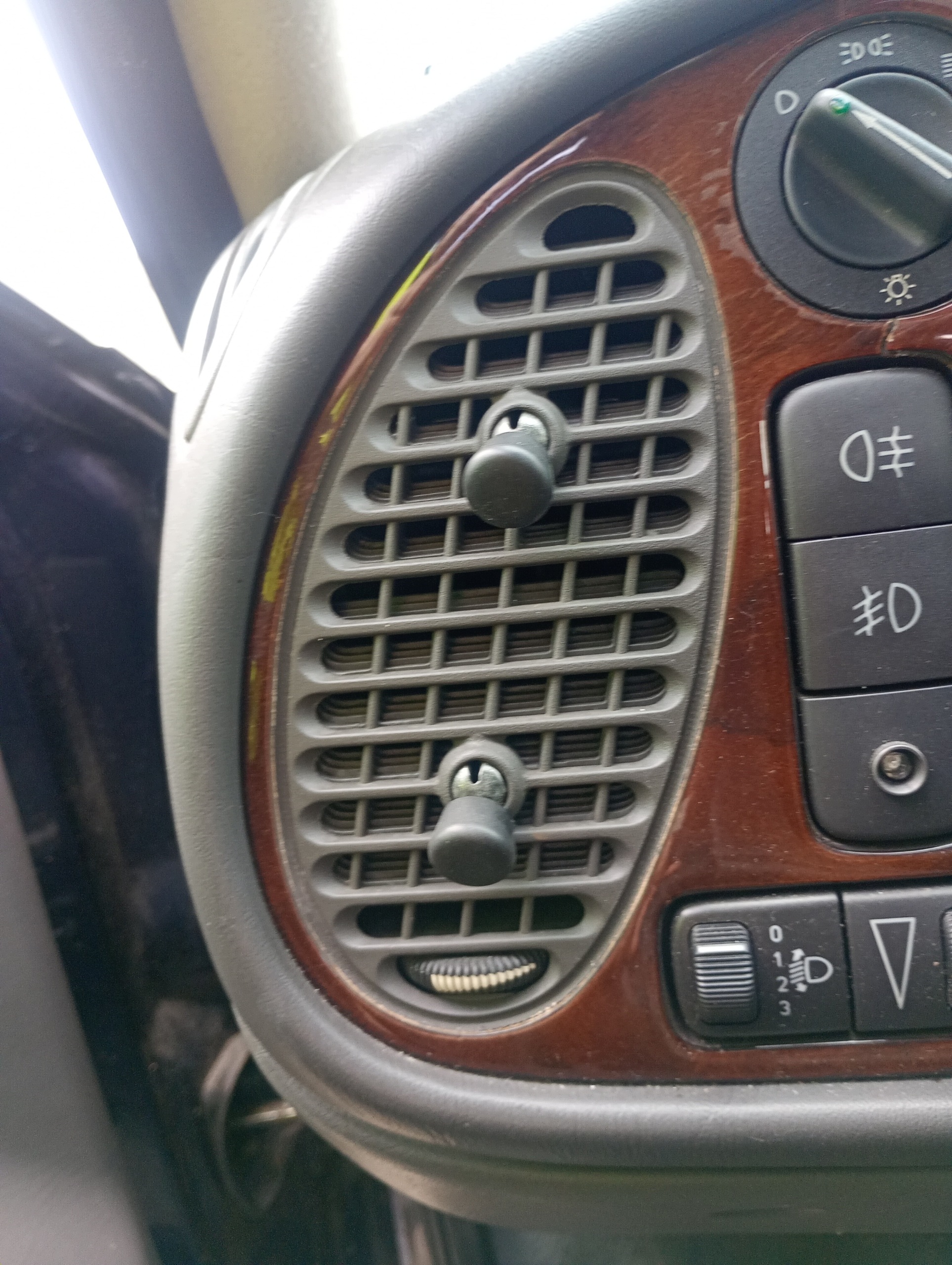 grid air conditioning devices air left driver´s Saab 93 9-3 98-02
