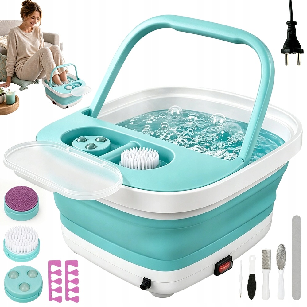 Do Koupele Nohou S Masáží A Bublinkami Pro Péči O Nohy V Domácím Spa