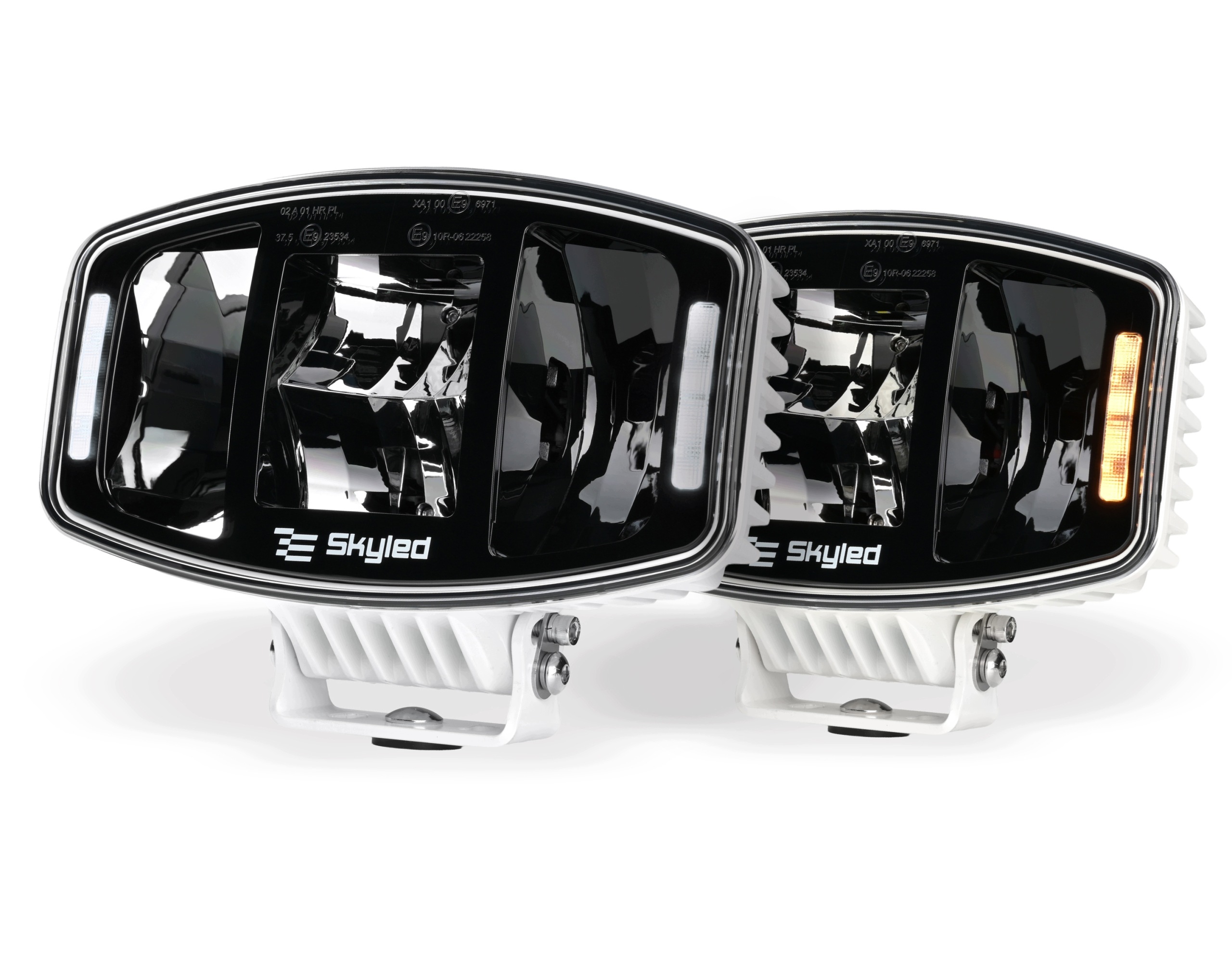 Světlomet Bílý Dálkový Skyled Jumbo Full Led S Obrysovými Světly