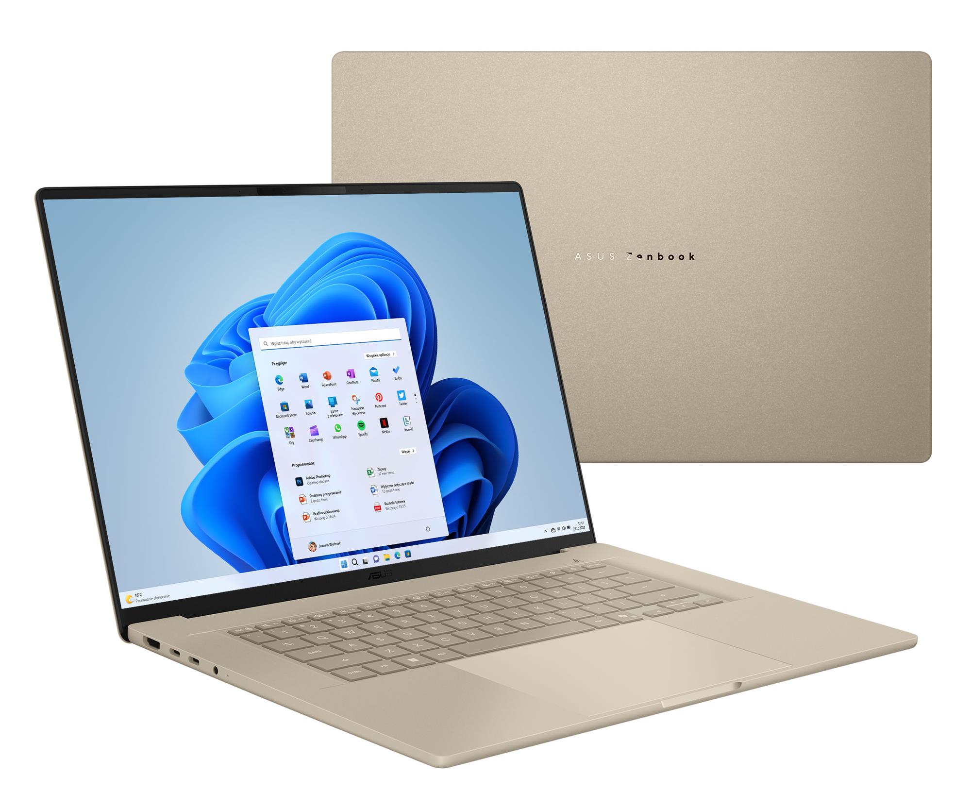 Laptop 16" Asus Zenbook A16 Snapdragon Elite X2-E94-100/48GB/1TB/Win11 Oled