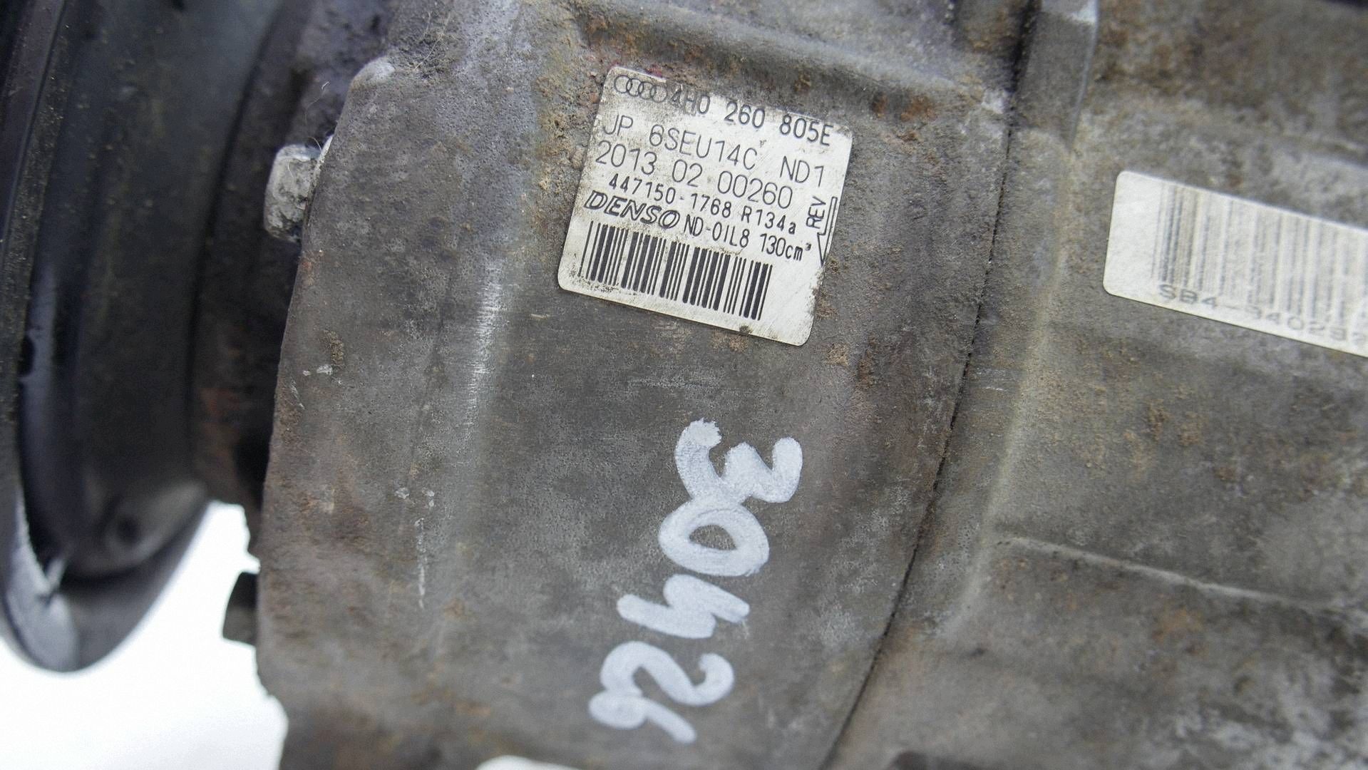 compressor; compressor of the air conditioning AUDI A8 D4 4H 3.0 TDI 4H0260805E
