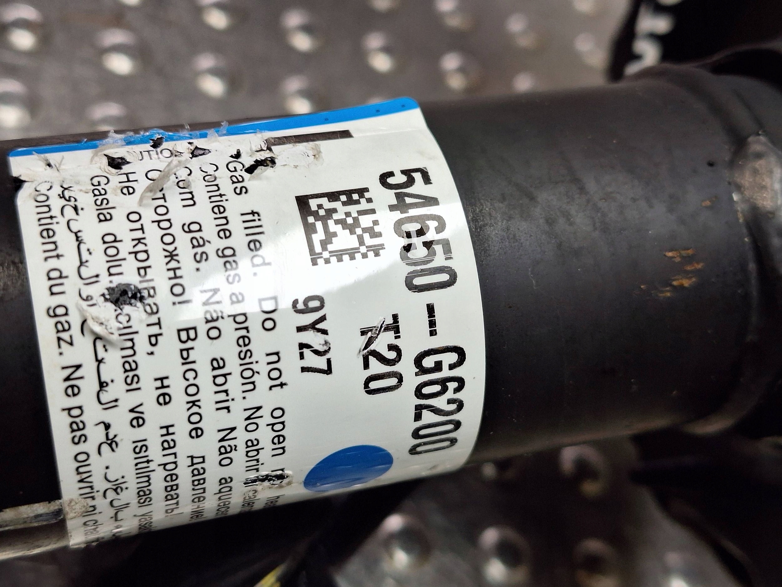 shock absorber left front KIA PICANTO III 17- 54650-G6200