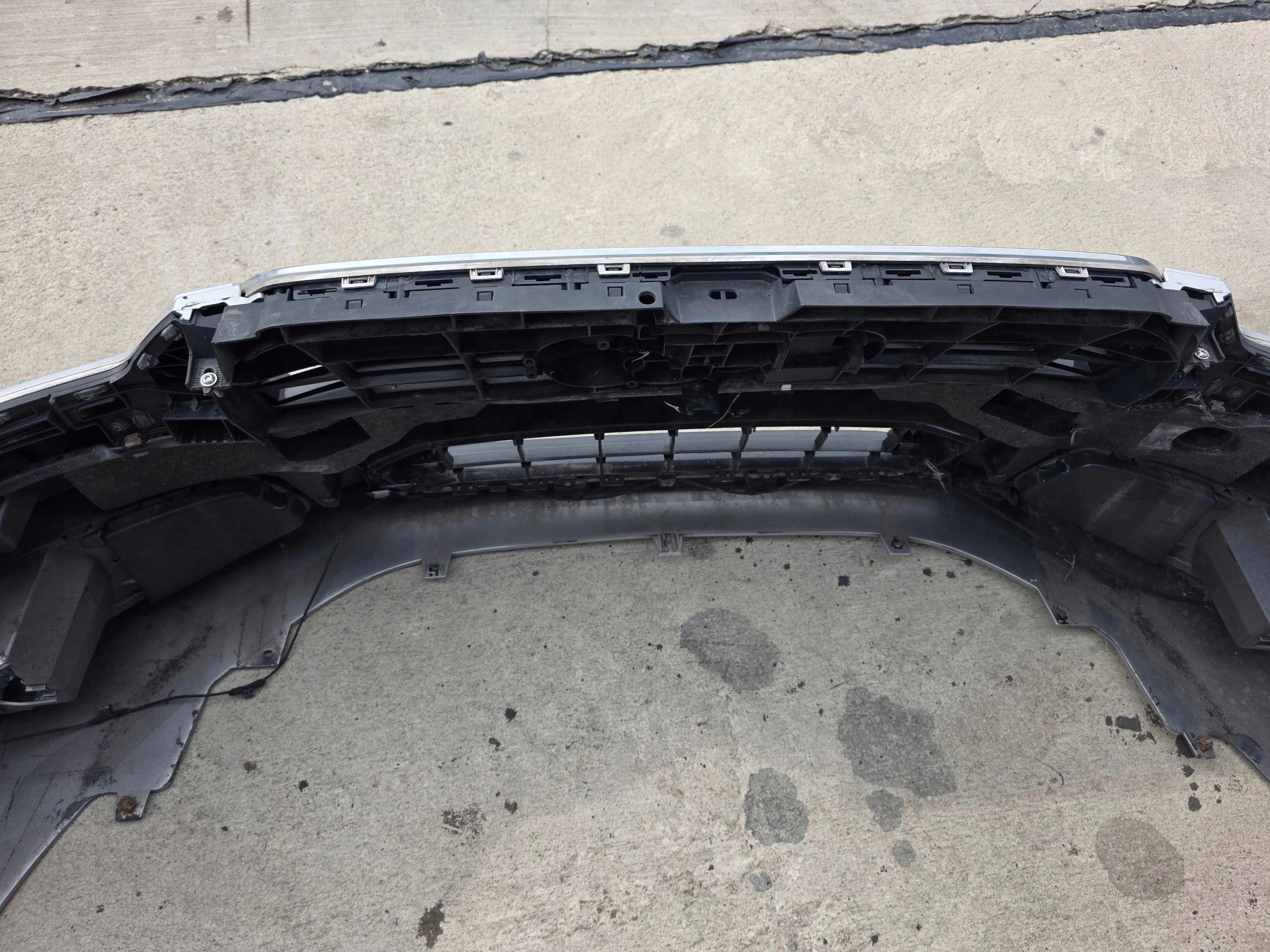 bumper front complete AUDI A6 C7 S LINE washers 4 X PDC original LX7W !!!