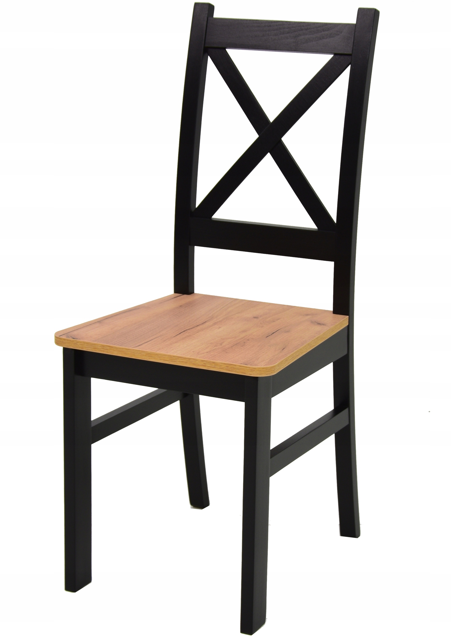 MASYWNY Rozkładany stół 80x140/180 i 6 krzeseł Marka Grande Meble