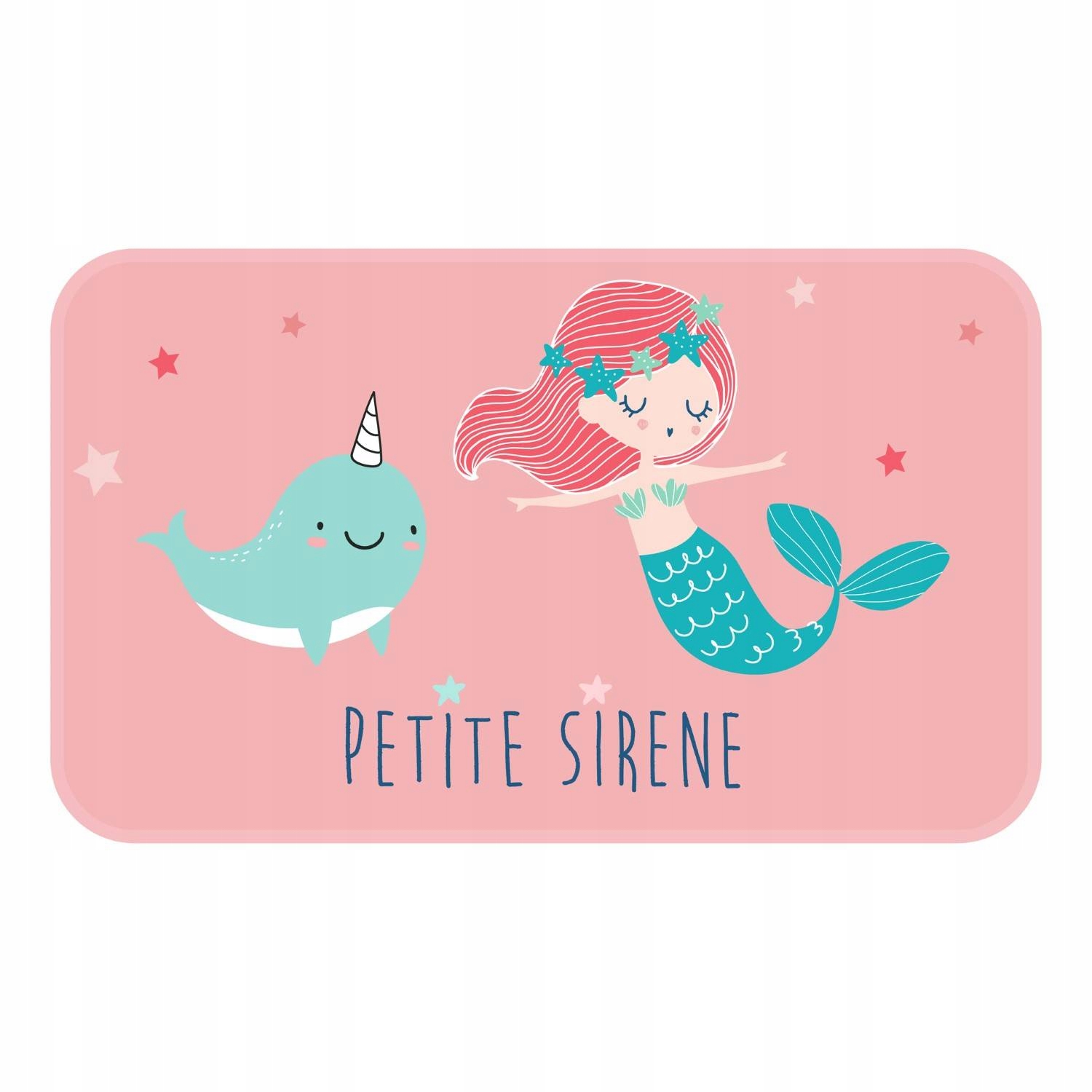 

Dywan Dywanik Bawełniany Mała Syrenka 45x75 cm