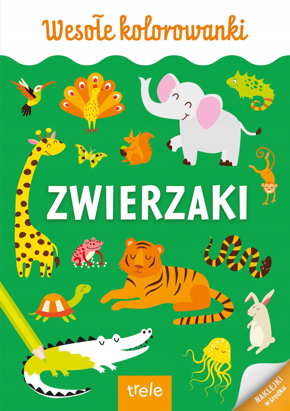 Wesołe kolorowanki. Zwierzaki trele