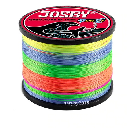Plecionka karpiowa Josby X8 500m 0,32 mm kolorowa 8 splotowa