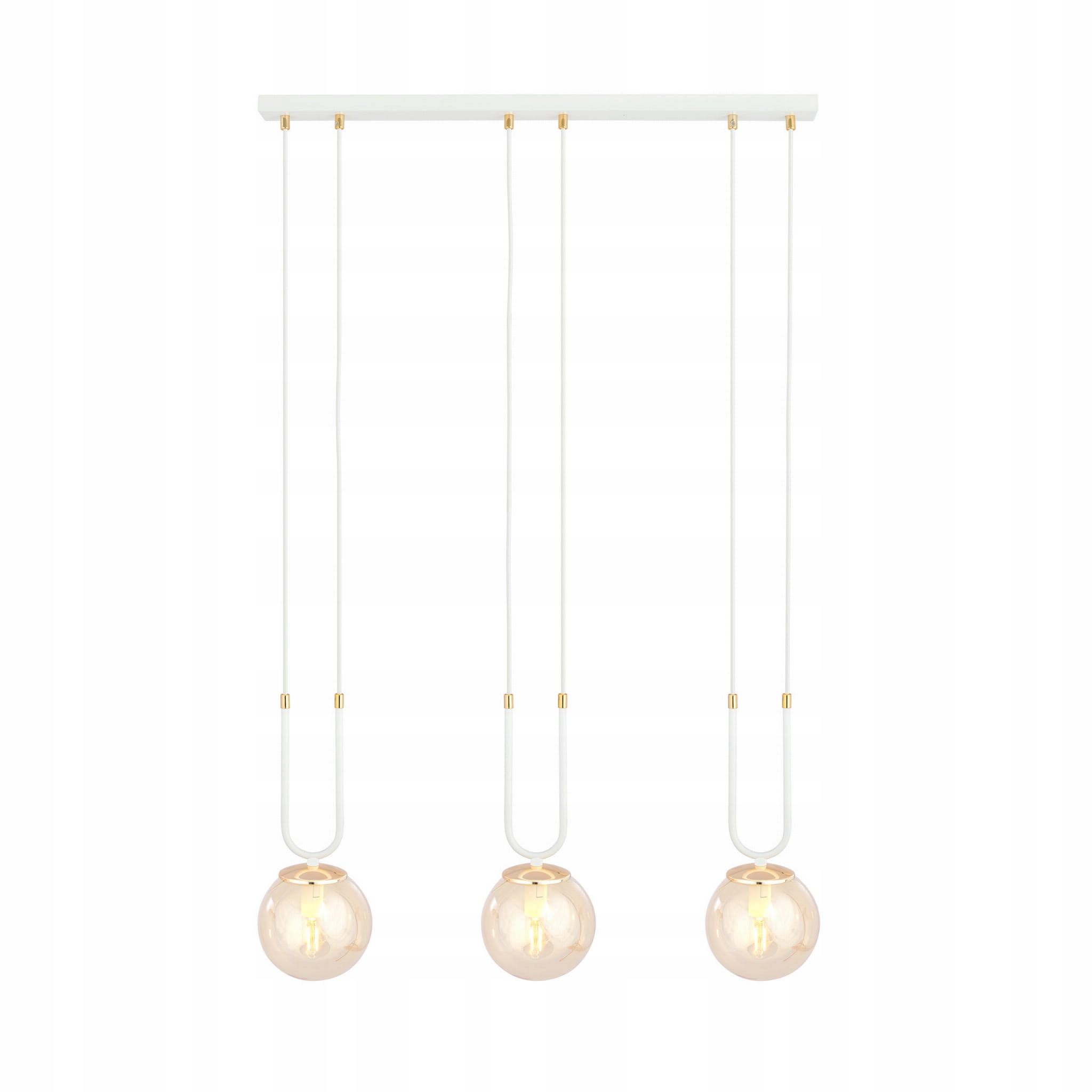Závesná lusterová lampa Emibig 3xE14 40W Glam